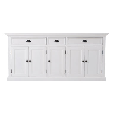Halifax Kitchen Hutch Cabinet with 5 Doors 3 Drawers - SEATONES