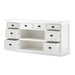Halifax Library Hutch with Basket Set - SEATONES