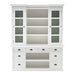 Halifax Library Hutch with Basket Set - SEATONES