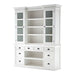 Halifax Library Hutch with Basket Set - SEATONES
