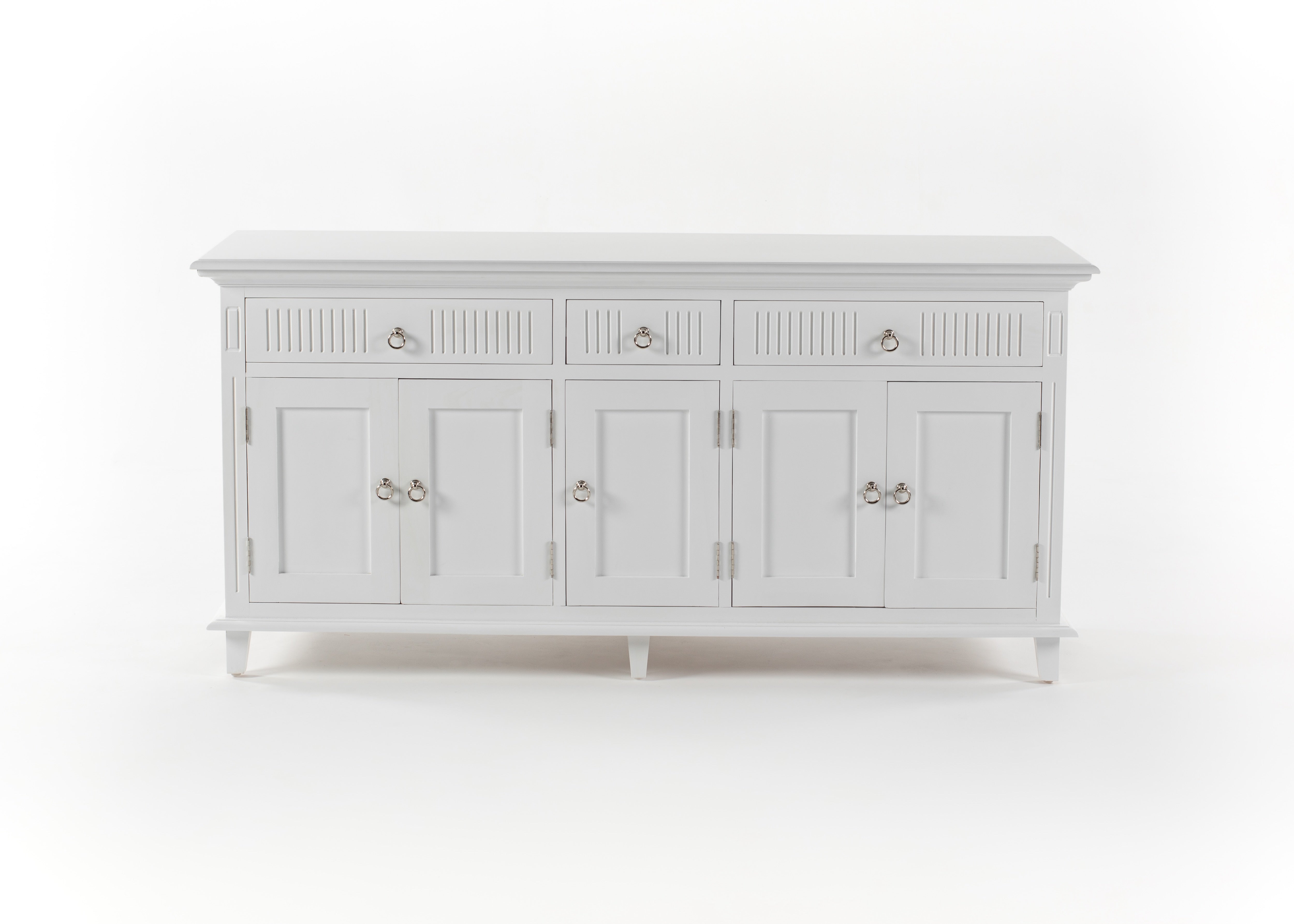 Skansen Kitchen Hutch Cabinet with 5 Doors 3 Drawers - SEATONES