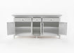 Skansen Kitchen Hutch Cabinet with 5 Doors 3 Drawers - SEATONES