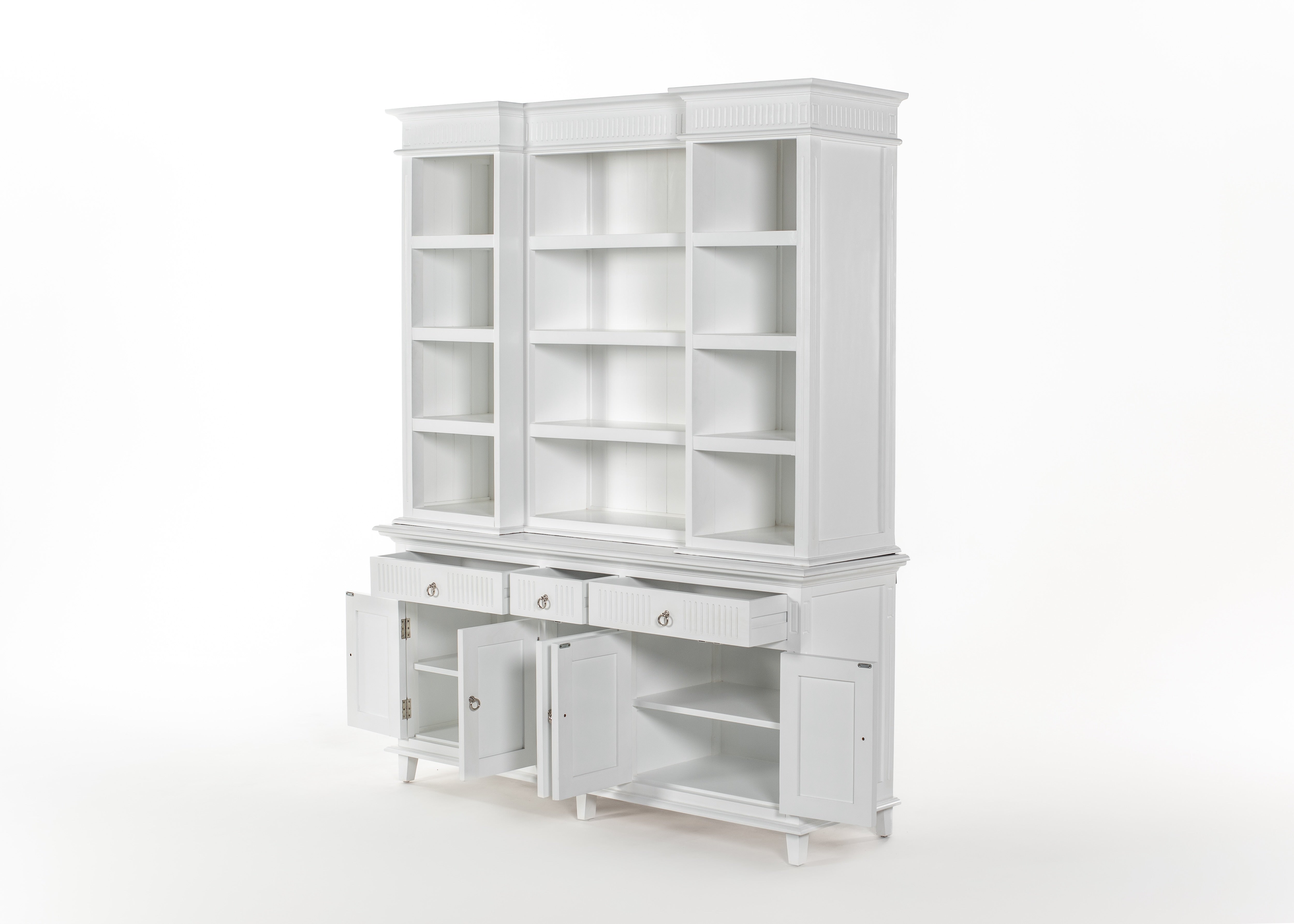 Skansen Kitchen Hutch Cabinet with 5 Doors 3 Drawers - SEATONES