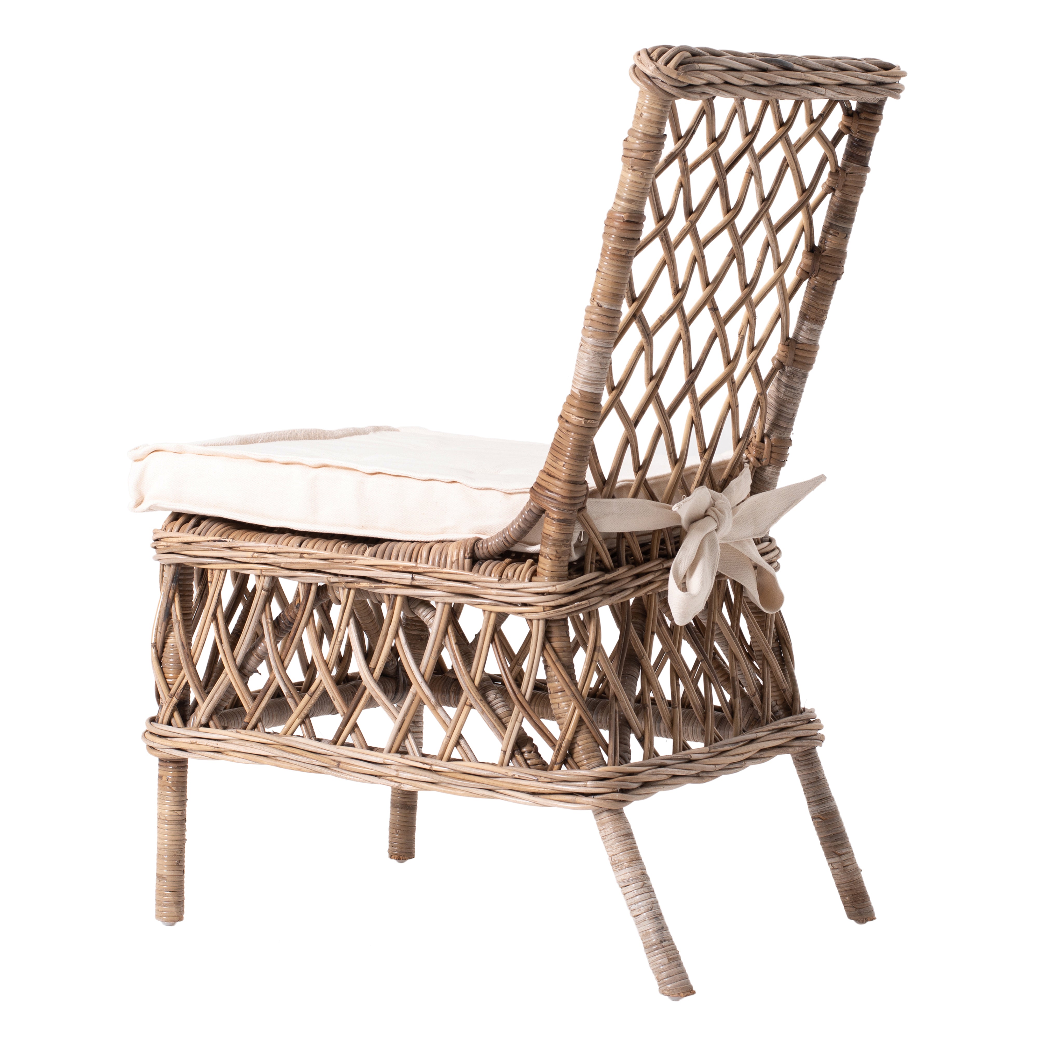 Wickerworks Aristocrat Side Chair (Set of 2) - SEATONES