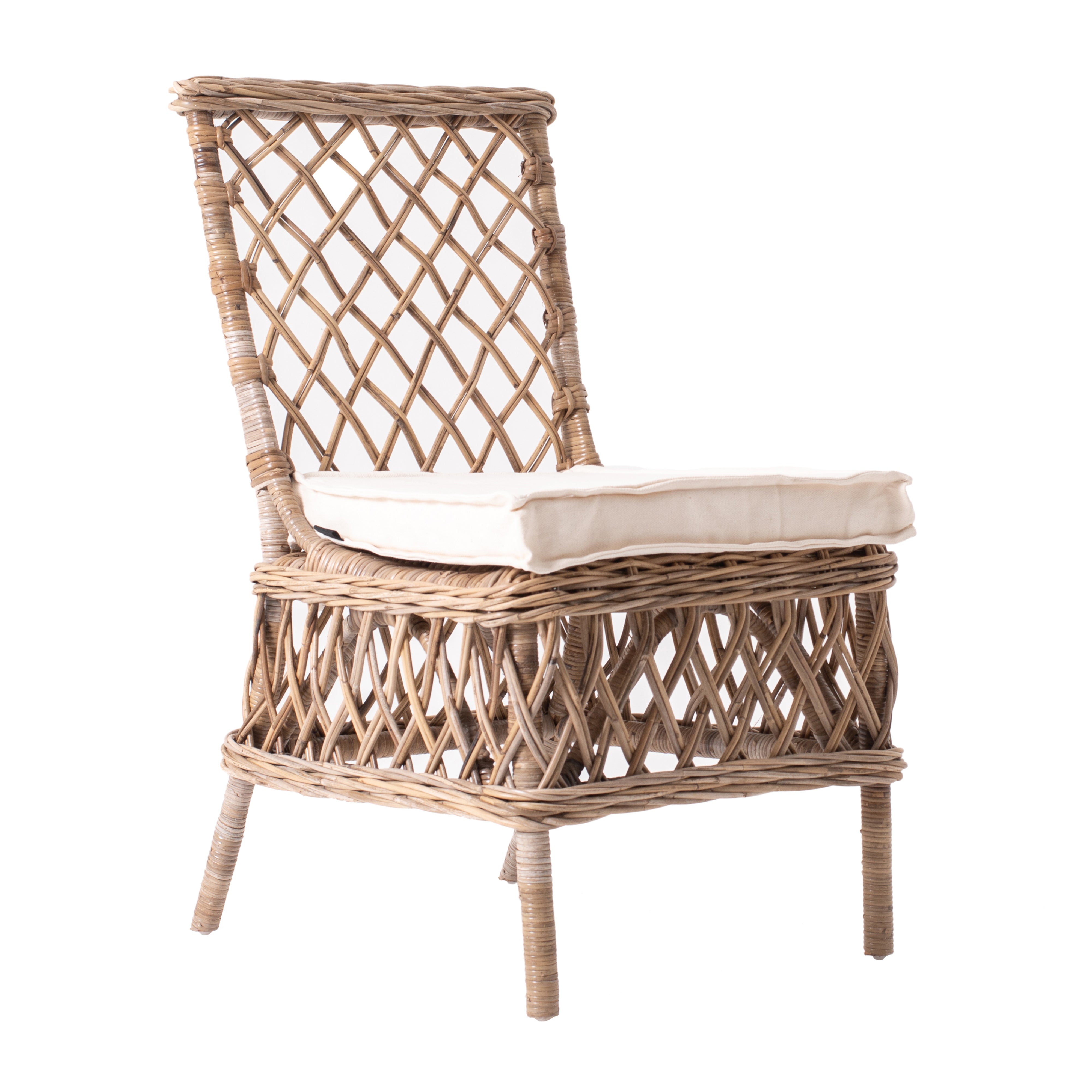Wickerworks Aristocrat Side Chair (Set of 2) - SEATONES