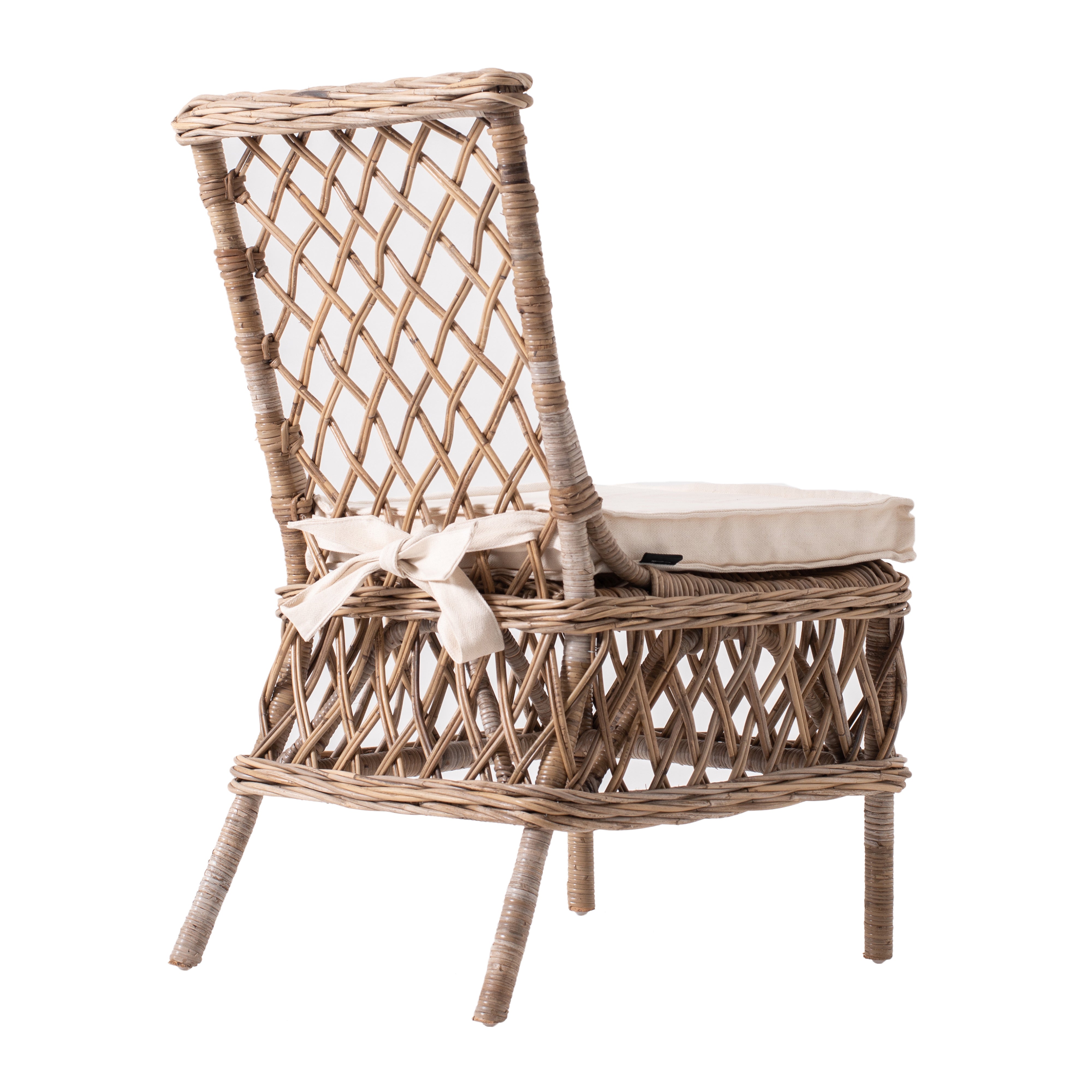 Wickerworks Aristocrat Side Chair (Set of 2) - SEATONES