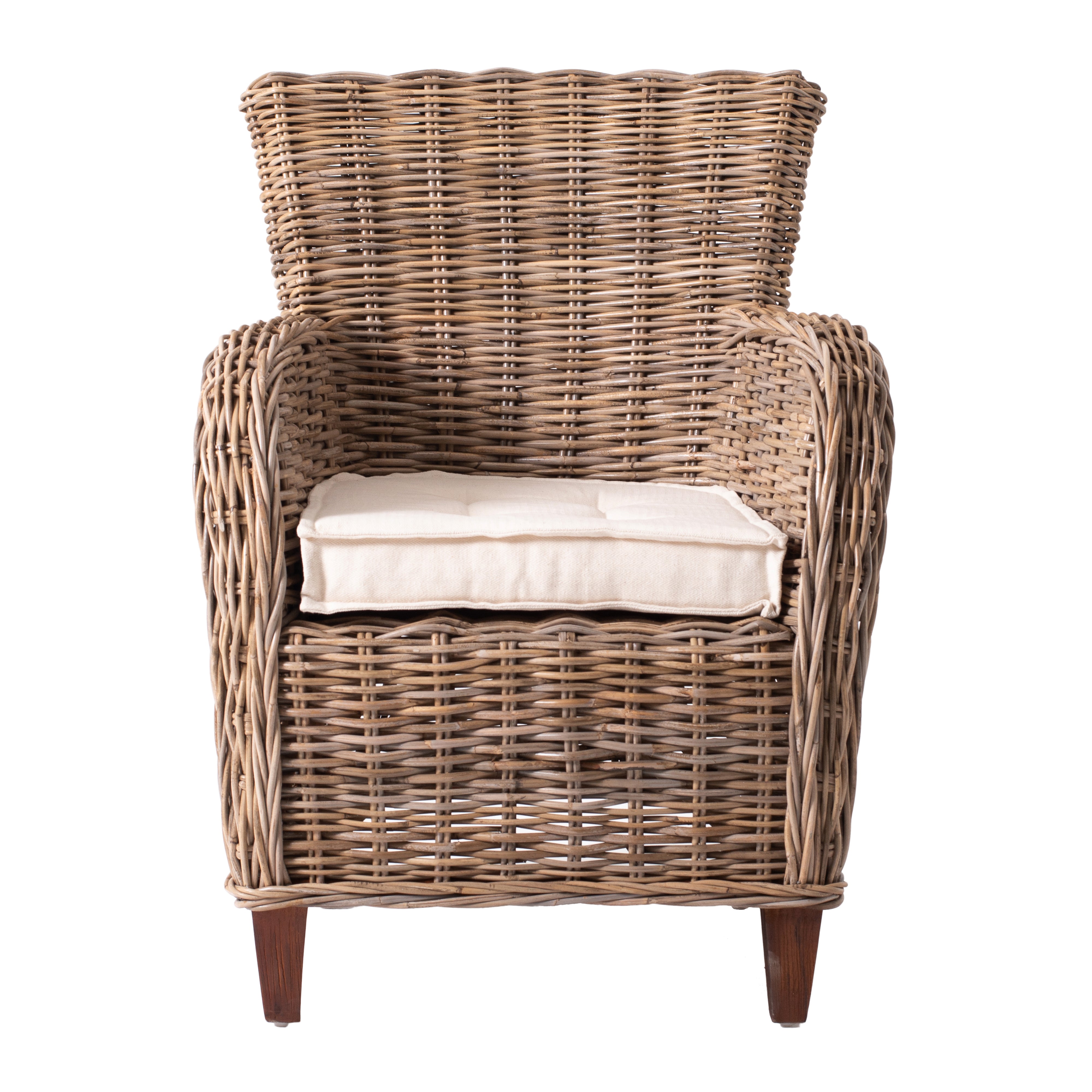 Wickerworks Baroness Chair (Set of 2) - SEATONES