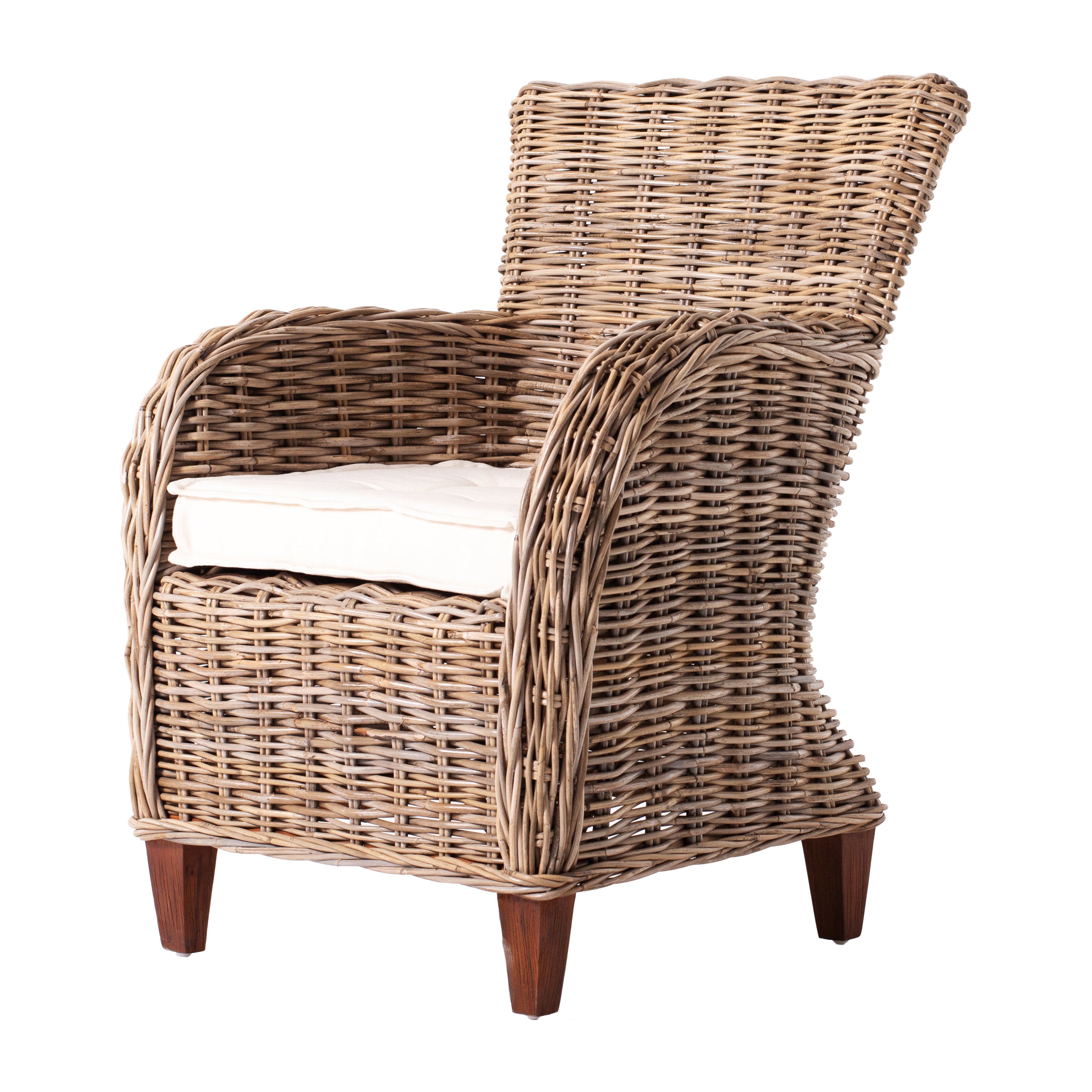 Wickerworks Baroness Chair (Set of 2) - SEATONES