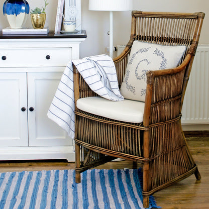 NovaSolo Wickerworks Duchess chair (set of 2) made from split rattan.