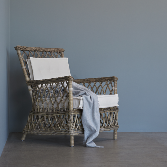 NovaSolo Wickerworks Marquis chair (set of 2) made from kubu rattan.