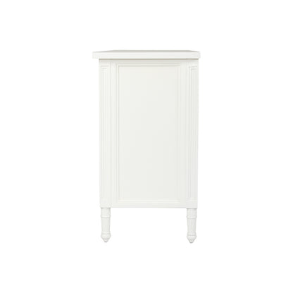 Hamilton Cane Two Door Sideboard - White - SEATONES