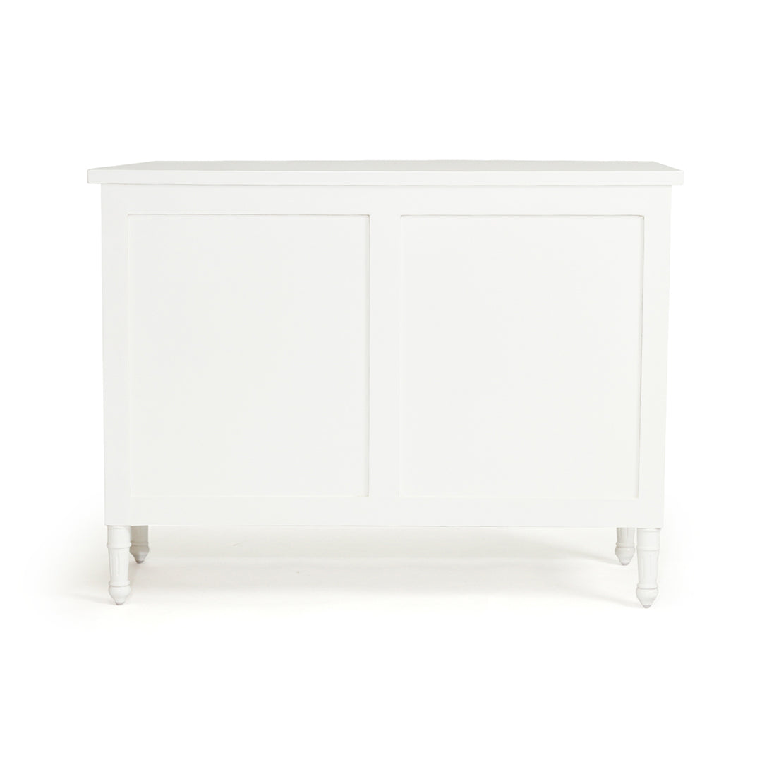 Hamilton Cane Two Door Sideboard - White - SEATONES