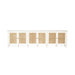 Hamilton Cane Six Door Sideboard - SEATONES