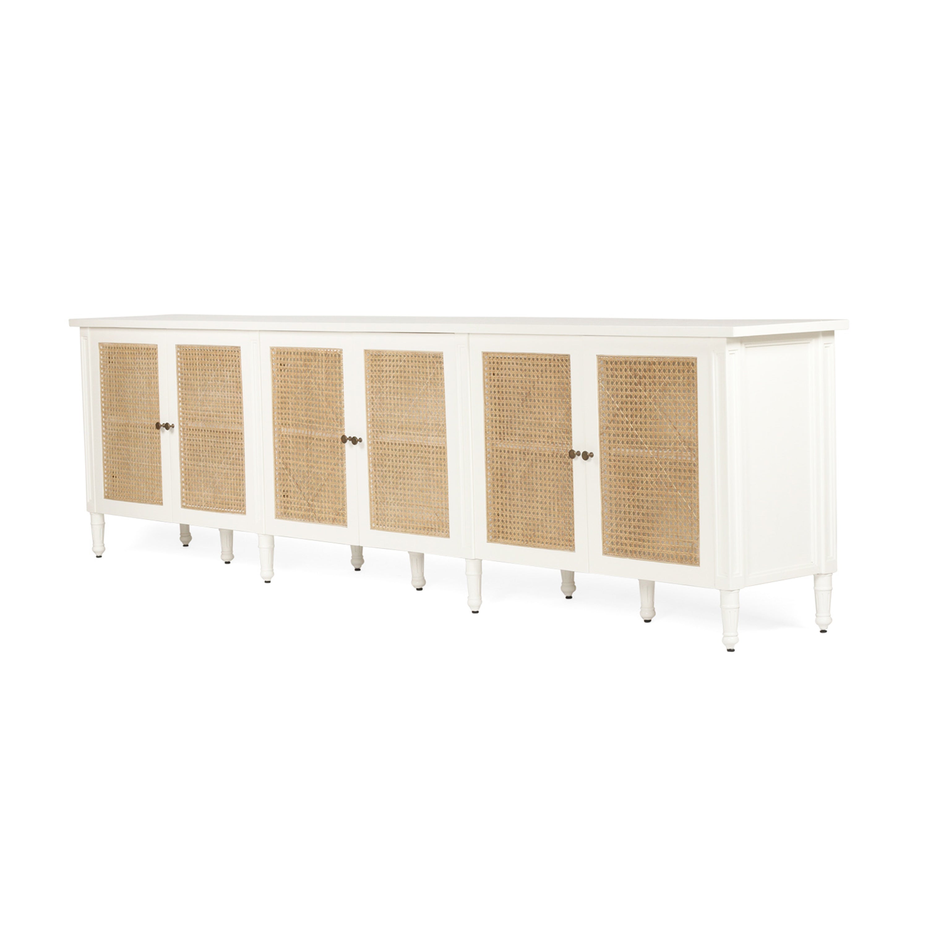 Hamilton Cane Six Door Sideboard - SEATONES
