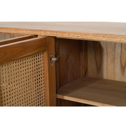 Hamilton Cane Six Door Sideboard - Weathered Oak - SEATONES