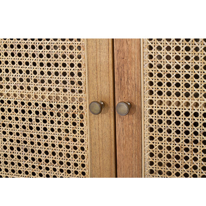 Hamilton Cane Six Door Sideboard - Weathered Oak - SEATONES