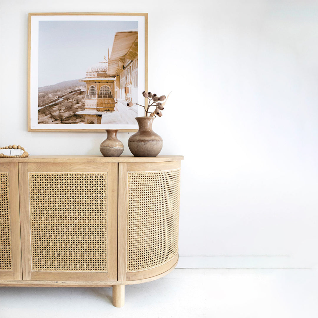 Iluka Sideboard - 4 Door - Round End