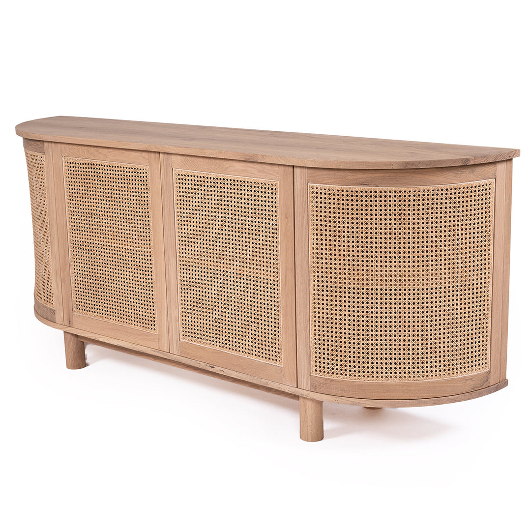 Iluka Sideboard - 4 Door - Round End