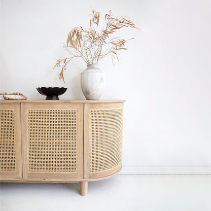 Iluka Sideboard - 4 Door - Round End