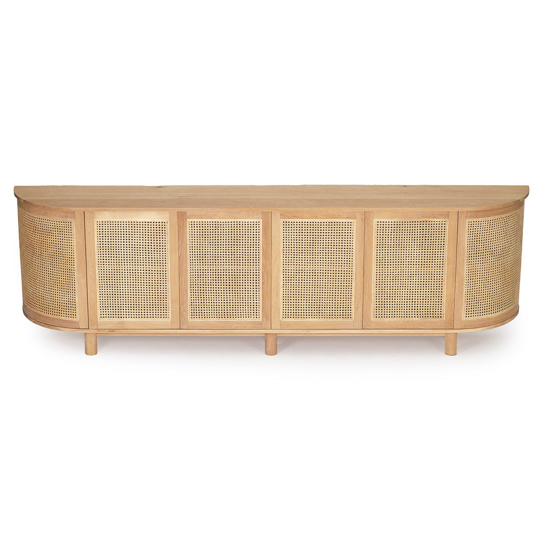 Iluka Sideboard - 6 door - Round End