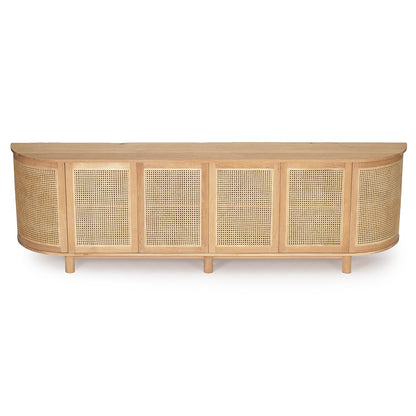 Iluka Sideboard - 6 door - Round End
