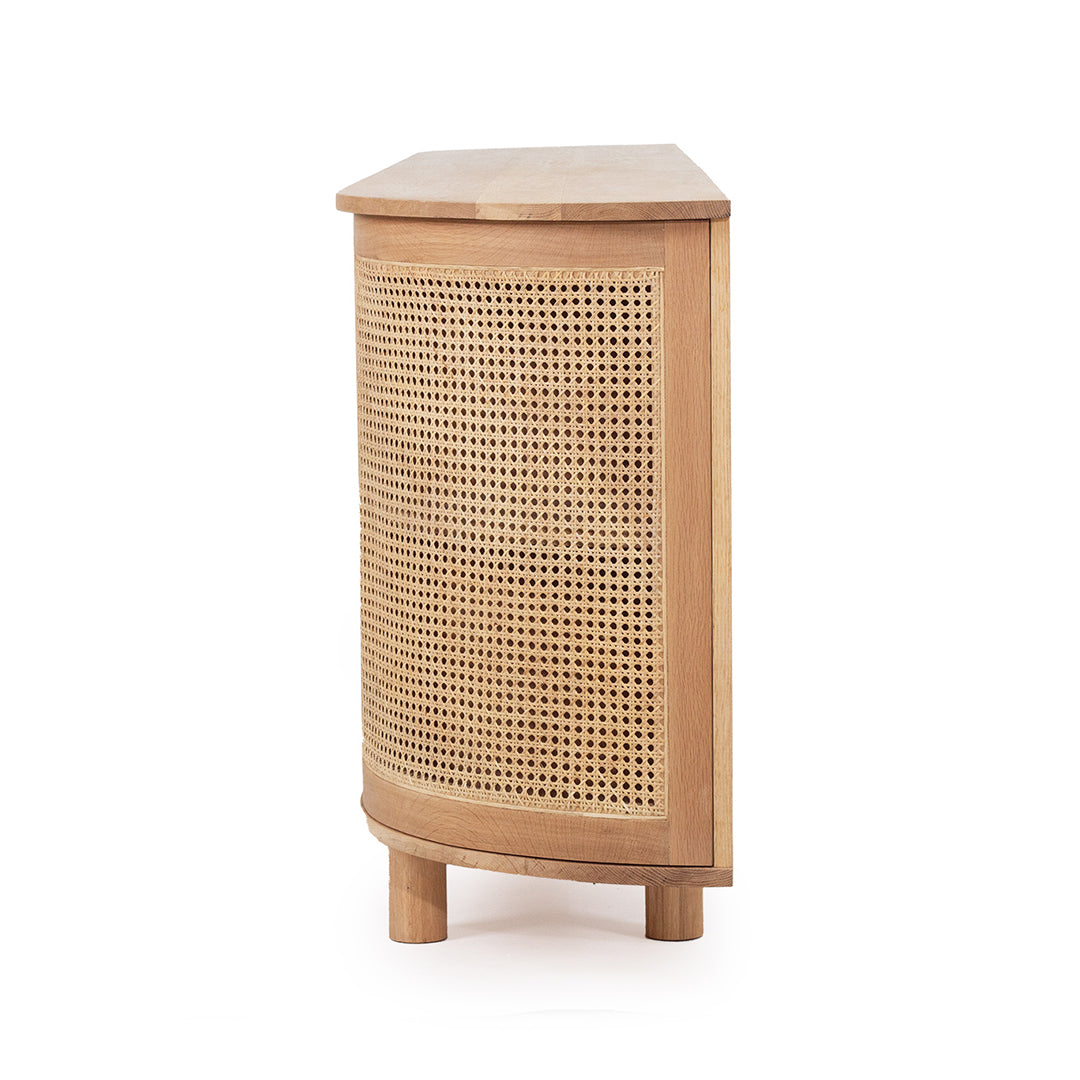 Iluka Sideboard - 6 door - Round End