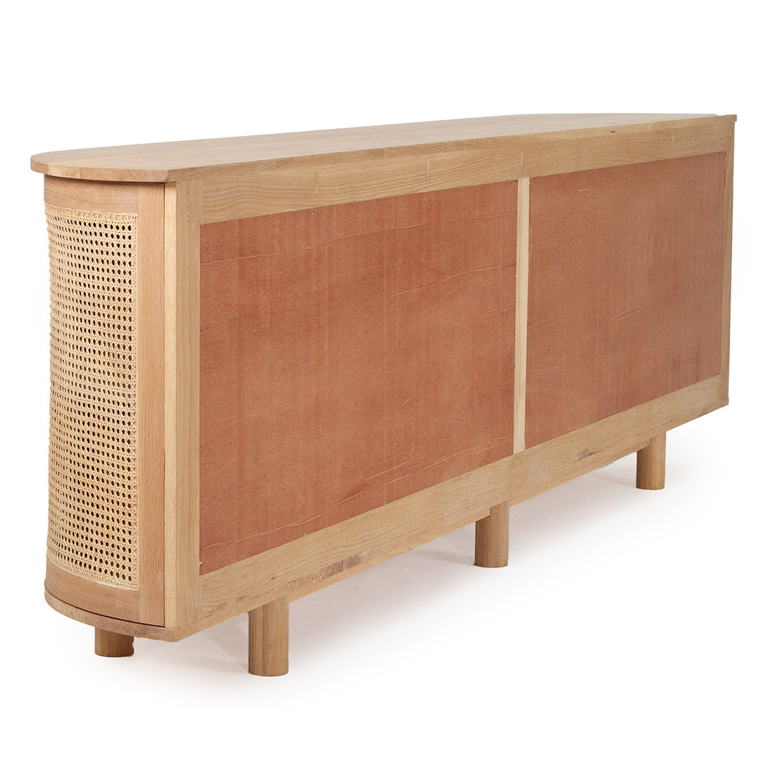 Iluka Sideboard - 6 door - Round End