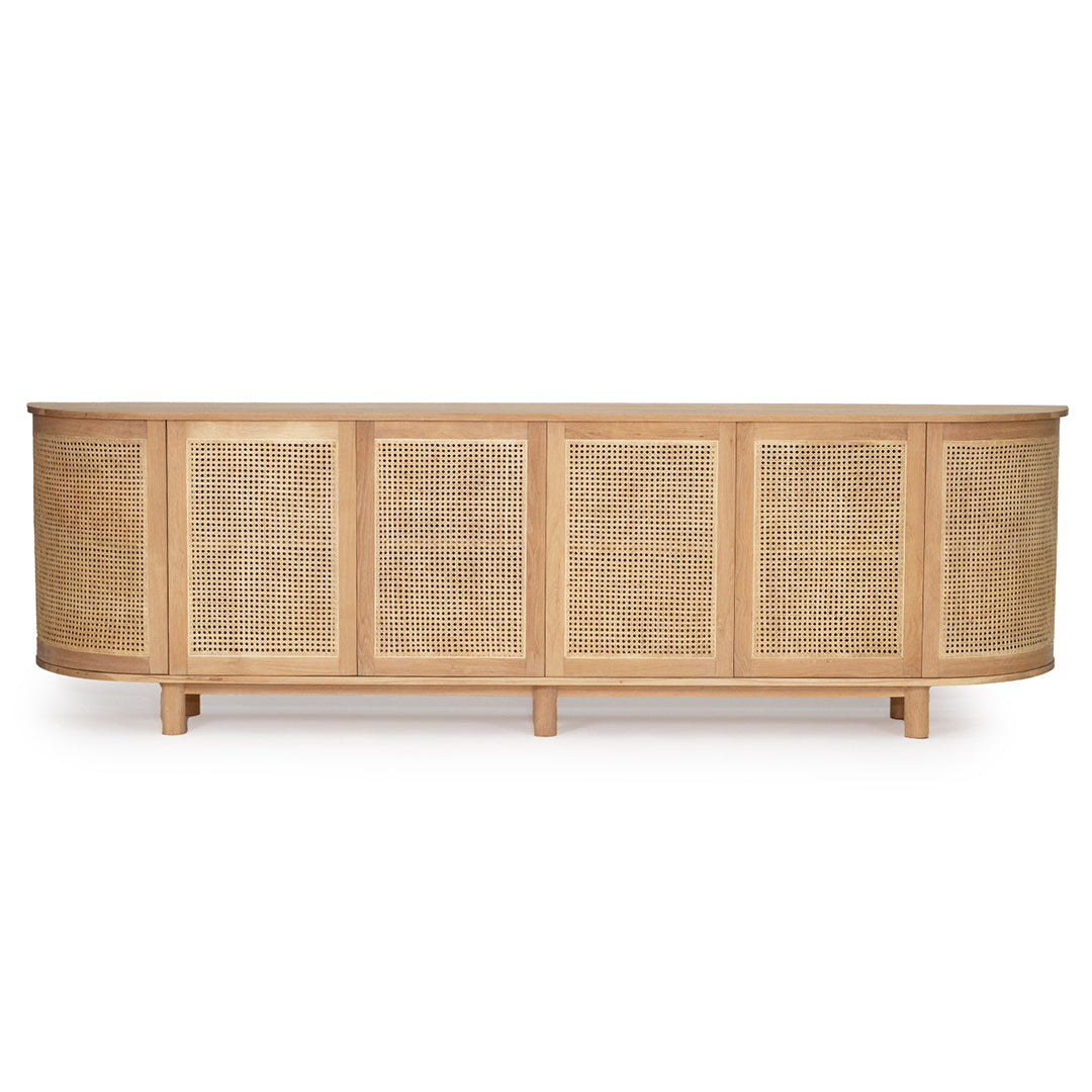 Iluka Sideboard - 6 door - Round End