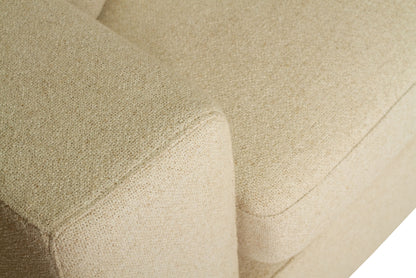 Ziggie Sofa - Performance Boucle Oatmeal - SEATONES