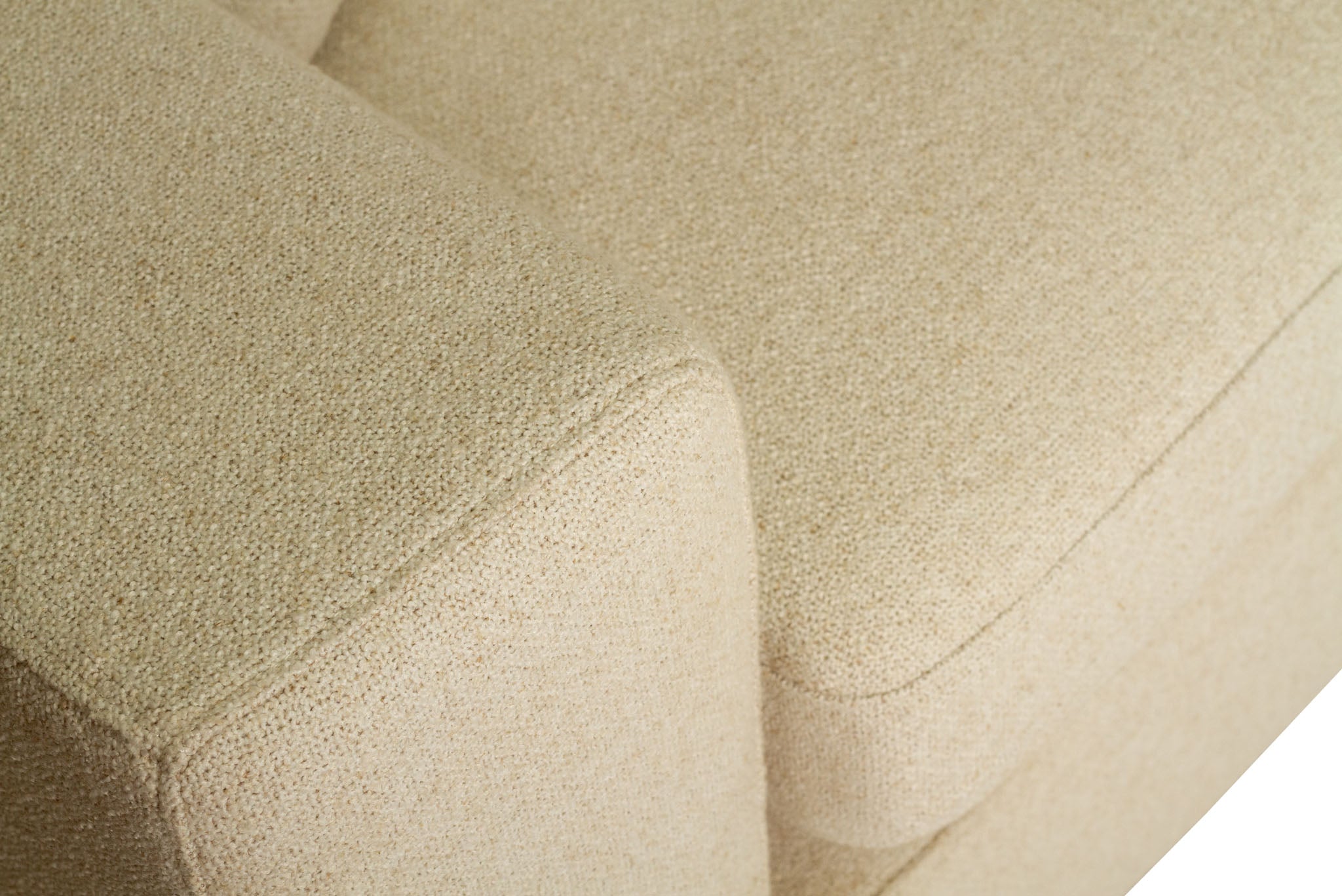 Ziggie Sofa - Performance Boucle Oatmeal - SEATONES