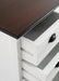 Halifax Accent bedside drawer unit with three open drawers showing bedroom storage