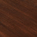 Halifax Accent Large ETU with 4 drawers, close-up of the dark timber top showing wood grain detail.