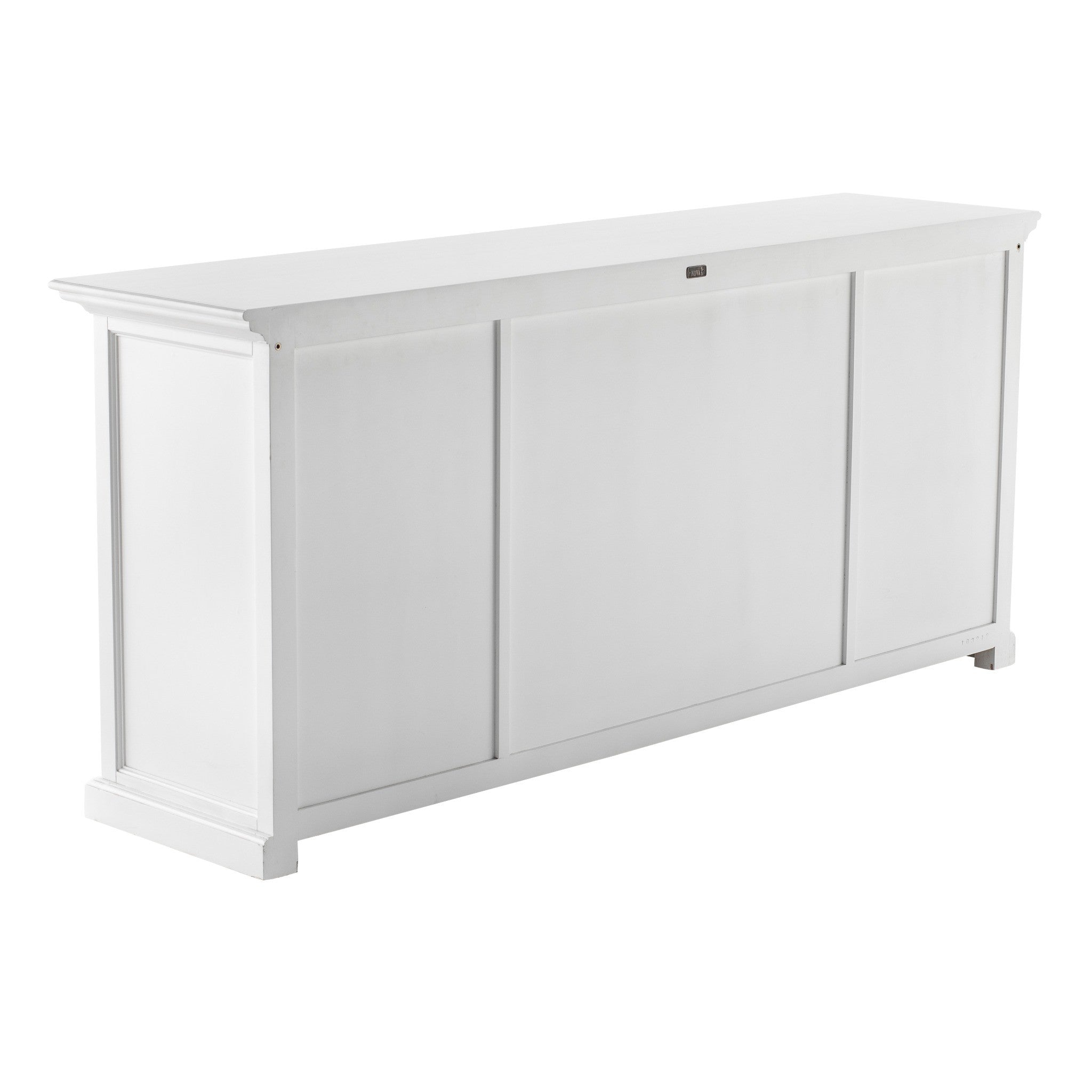 Halifax Buffet Hutch Unit with 4 Glass Doors