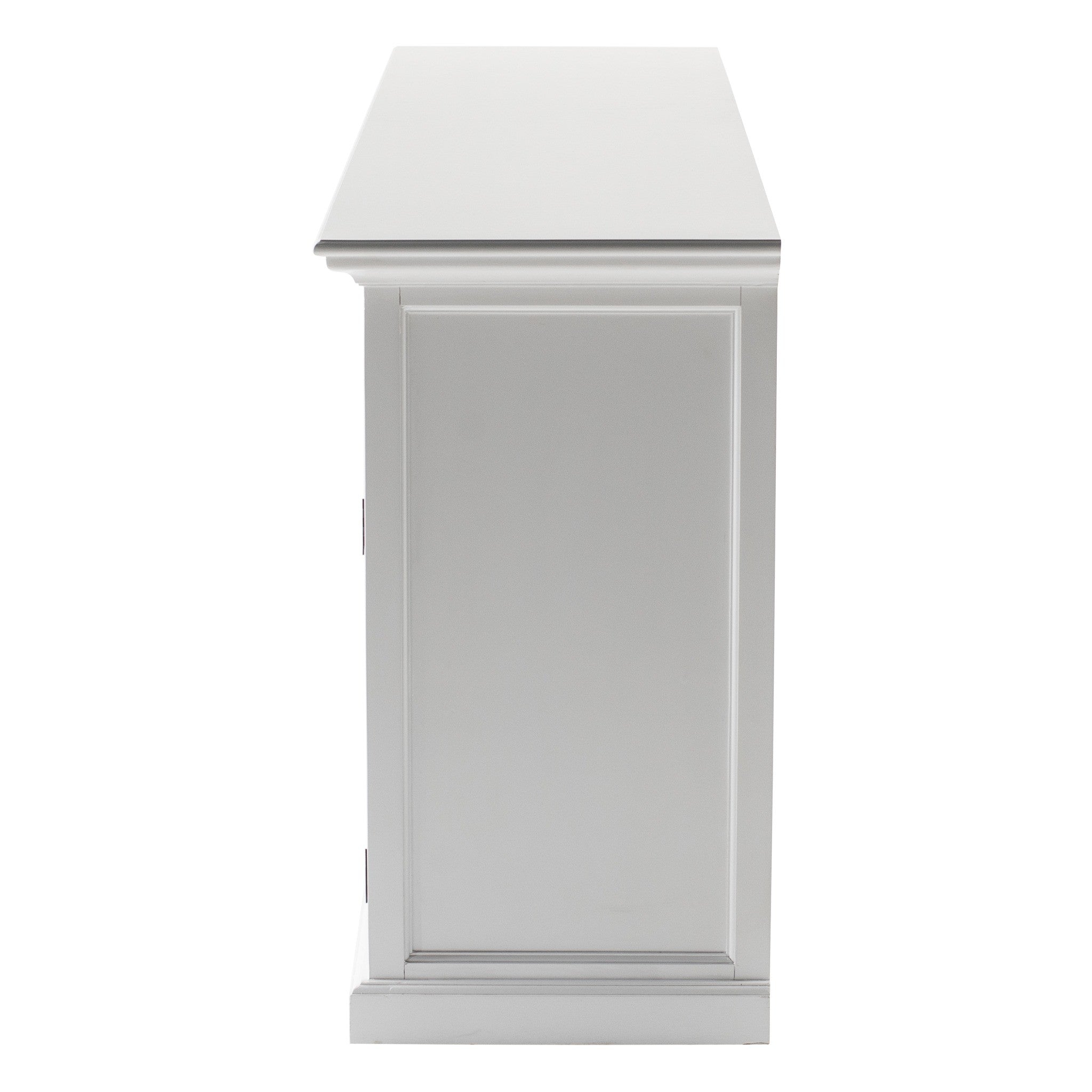 Halifax Buffet Hutch Unit with 4 Glass Doors